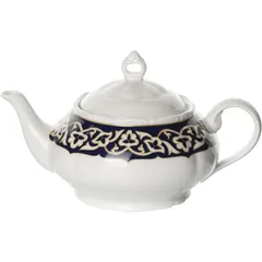 Чайник заварочный «Восток» фарфор 0,5л D=65мм синий