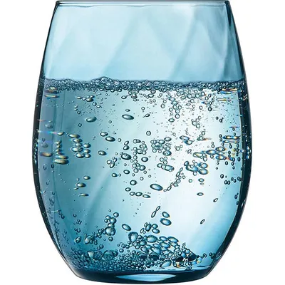Олд фэшн «Арпэж колор» стекло 350мл D=81,H=102мм синий, Цвет: Синий, изображение 5