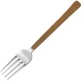 Вилка столовая «Концепт №9» сталь нерж. ,L=21см золотой,серебрист.