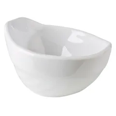 Salad bowl for compliment plastic 50ml ,H=45,L=75,B=70mm white