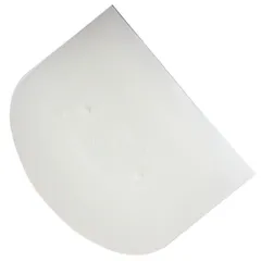Шпатель кондитерский пластик ,L=10,B=12см белый