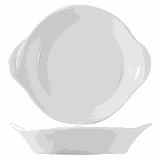 Форма для запекания «Кунстверк» порционная фарфор 250мл D=16,H=2,L=19см белый