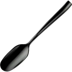 Dessert spoon “Total black”  stainless steel , L=18.2 cm  black