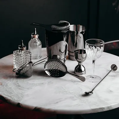 Джиггер «Пробар Премиум Оникс» 30/60 мл сталь нерж. D=45/52,H=87мм черный, изображение 11