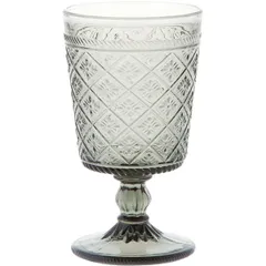 Wine glass “Gloria” glass 270ml D=80,H=148mm gray