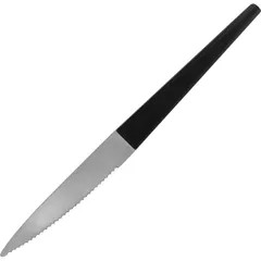 Steak knife “Trape”  stainless steel, plastic , L=230/110, B=17mm  metallic, black