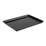 Поднос прямоугольный акрил ,H=17,L=380,B=280мм черный