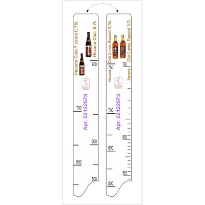 Линейка барная «Хавана Клаб» 0.7л, «Аньехо Специаль» 0.7л, «Аньехо 7 Анос» 0.7л, 0.75л