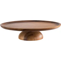 Cake stand “Acacia”  acacia  D=33, H=8cm  wooden.