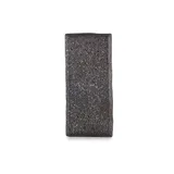 Блюдо «Сольстис Космос Платинум» прямоугольное керамика ,H=16,L=300,B=135мм черный,платин.