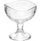 Ice cream bowl “Acapulco Junior”  glass  160 ml  D=95/65, H=100, L=25mm  clear.