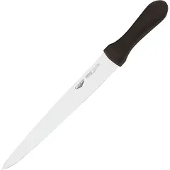 Pastry knife  stainless steel  L=26 cm  black, metal.