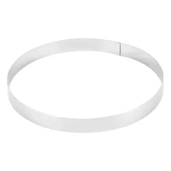 Кольцо кондитерское сталь нерж. D=20,H=2см металлич.