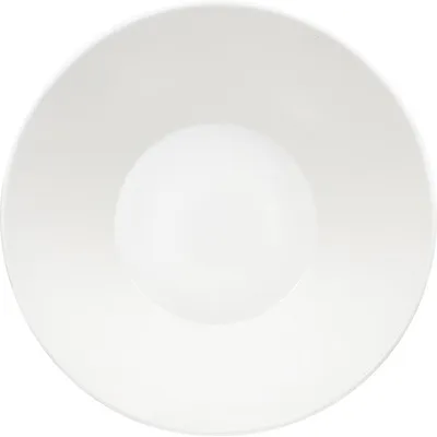 Салатник «Эмоушен» фарфор D=24см белый, изображение 2