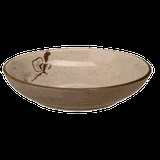 Салатник «Сакура» фарфор D=12см бежев.,коричнев.