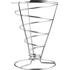 Конус для картофеля фри «Проотель» сталь нерж. D=14,H=20см