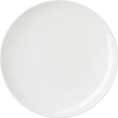 Small plate “Kunstwerk” without edge  porcelain  D=220, H=23mm  white