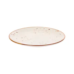 Тарелка «Париж» фарфор D=21см белый,коричнев., Диаметр (мм): 210, изображение 3