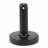 Темпер для отбивания мяса эмалиров.чугун ,H=17см черный