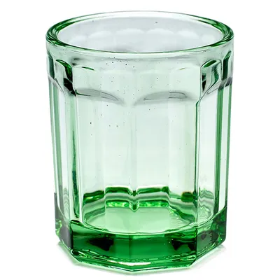 Олд фэшн стекло 220мл D=75,H=90мм зелен.,прозр., изображение 2