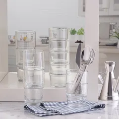 Хайбол (стакан) «Хилл» стекло 440мл D=80,H=132мм прозр., изображение 2