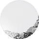 Тарелка «Фрагмент Ардуаз» мелкая фарфор D=28,5см белый,серый