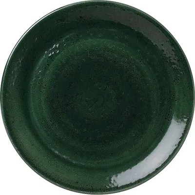 Тарелка «Везувиус Бернт Эмералд» мелкая фарфор D=30,H=2см зелен., Цвет: Зеленый, Диаметр (мм): 300