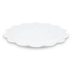 Buffet dish plastic D=185,H=15mm white