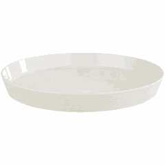 Deep serving dish plastic D=35,H=4cm white