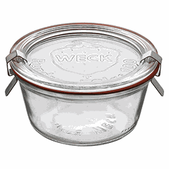 Round jar with Vik lid  glass  290 ml  D=10, H=6cm  clear.