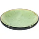 Тарелка мелкая «Пьюр» керамика D=75,H=15мм зелен.,черный, изображение 2