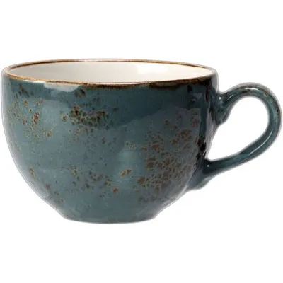 Чашка чайная «Крафт Блю» фарфор 340мл D=10,H=7см синий, Цвет: Синий, Объем по данным поставщика (мл): 340