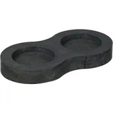 Подставка для мельниц для специй бук D=85/55,H=18,L=165мм серый