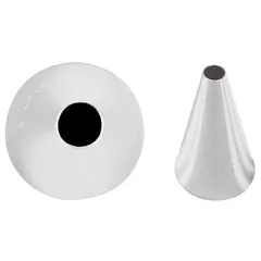 Набор кондитерских насадок «Круг»[6шт] сталь нерж. D=25/4,H=50,L=115,B=60мм металлич.