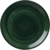 Тарелка «Везувиус Бернт Эмералд» мелкая фарфор D=30,H=2см зелен.