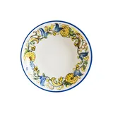 Тарелка глубокая «Албуфера» фарфор 1,3л D=25,H=5см белый,разноцветн.