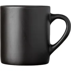 Кружка «Карбон» фарфор 350мл D=9,H=10см черный,матовый, изображение 2