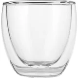 Бокал для горячих напитков «Проотель» двойные стенки термост.стекло 80мл D=6,H=6см