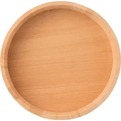 Кадка для риса бамбук,пластик D=33/35,H=10см бежев., изображение 4