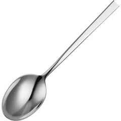 Coffee spoon "Linea Q"  stainless steel  metal.