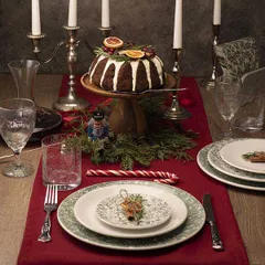 Тарелка «Контур» фарфор D=203,H=15мм белый, изображение 2