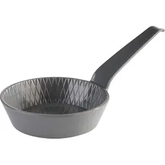 Sauce boat “Mini” with handle plastic 70ml D=85,H=25,L=115mm graphic,black