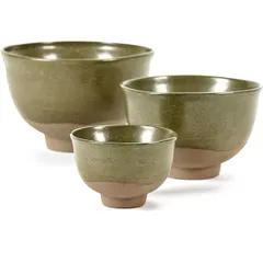 Салатник «Мерси» №2 керамика D=15см зелен., изображение 3