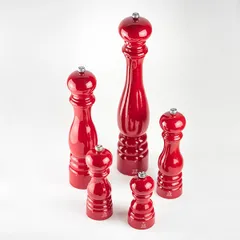 Мельница для перца «Париж Ю Селект» металлический механизм бук ,H=30см красный, изображение 3