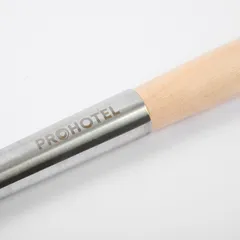 Лопатка кухонная с деревянной ручкой сталь нерж.,дерево ,L=47,5/10,5,B=12см, изображение 3