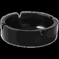 Пепельница набор[2шт] стекло D=11,H=3см черный