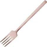 Table fork “Sapporo Basic”  stainless steel , L=19cm  pink. gold, matte