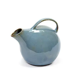 Графин «Террес де Ревес» керамика ,H=15,L=19,B=15см голуб., изображение 2