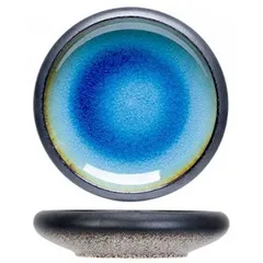 Plate “Fervido” small ceramics 330ml D=155,H=40mm blue.