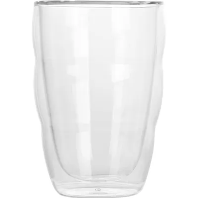 Стакан для горячих напитков «Пилатас» набор[2шт] стекло 350мл D=8см прозр., Объем по данным поставщика (мл): 350